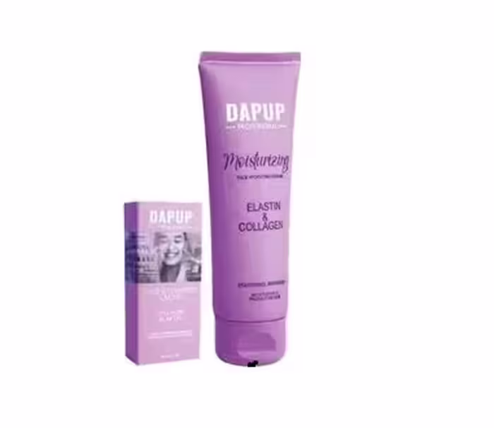 کرم مرطوب کننده و ابرسان صورت دپاپ حاوی کلاژن و الاستین 50ml