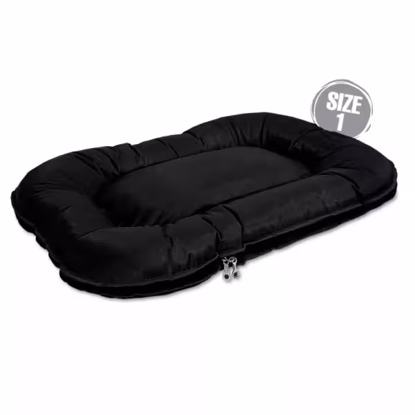 تشک برزنتی نیناپت سایز 1 | ضدآب، زیپ‌دار و قابل شستشو – مناسب سگ کوچک و متوسط