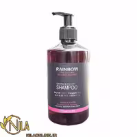 شامپو ترمیم کننده کراتین و آرگان رینبو Rainbow حجم 500 میلی‌لیتر