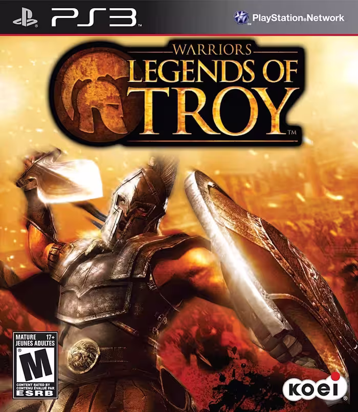 بازی پلی استیشن 3 (PS3 ) نسخه رایتی نسخه هک شده بازی     Warriors: Legends of Troy ps3
