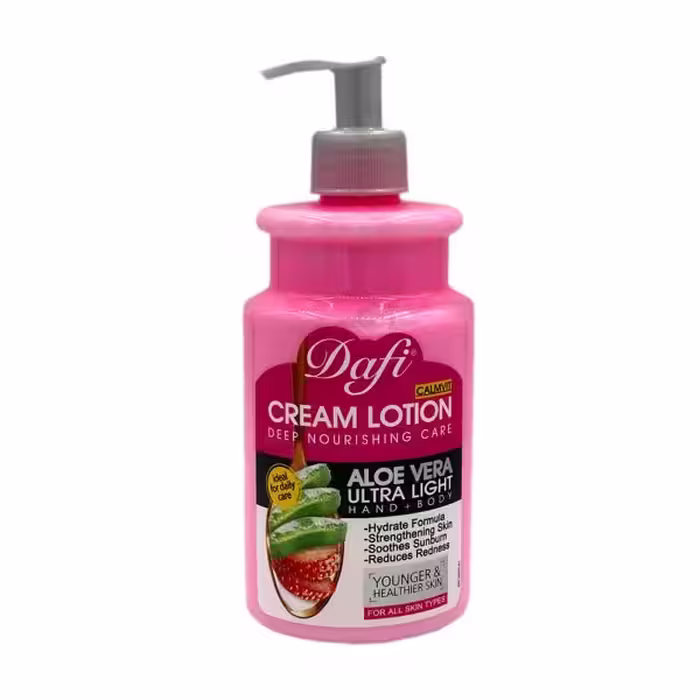 لوسیون دافی مدل الووراء و توت فرنگی حجم470ml