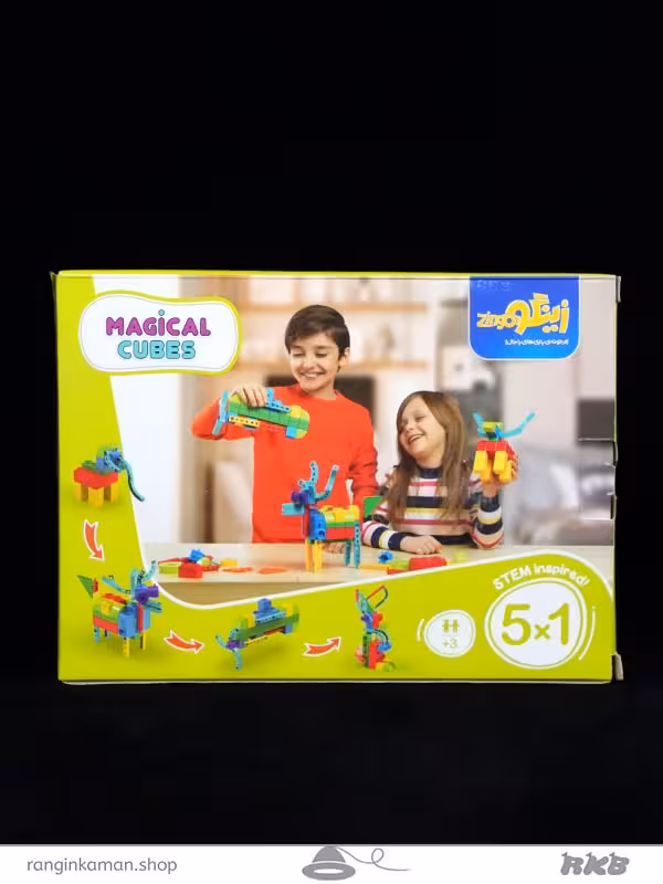 اسباب بازی مکعب 1*5 Cube toy