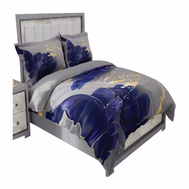 سرویس روتختی دو نفره کارینا مدل سه بعدی 6 تکه کد 2080