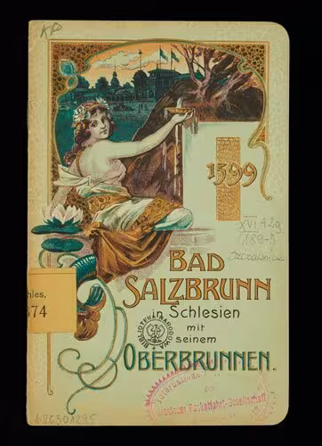 خرید و دانلود نسخه کامل کتاب Bad Salzbrunn Schlesien mit seinem Oberbrunnen