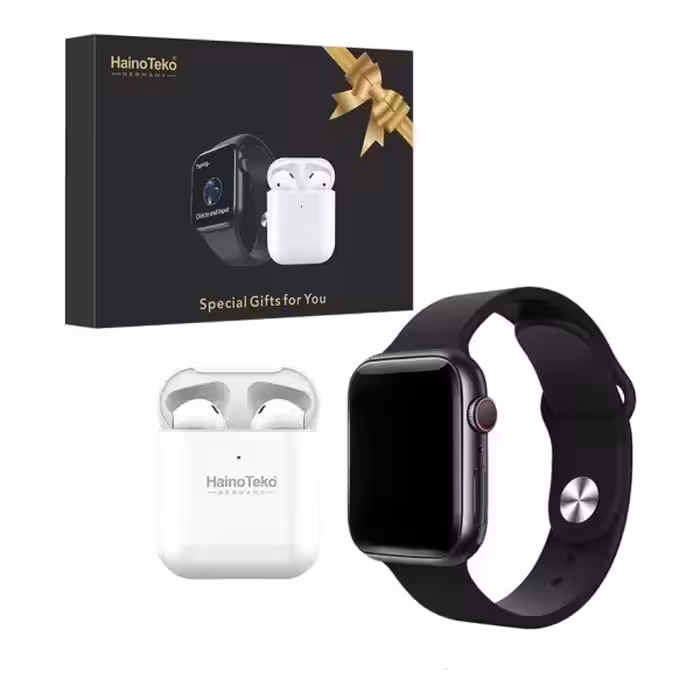 ساعت هوشمند هاینو تکو مدل GP-2 به همراه هدفون بی سیم