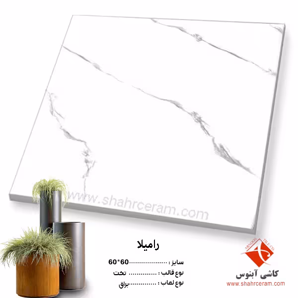 سرامیک رامیلا60*60 کاشی آبنوس