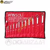 دوسر رینگی 12 پارچه باکیف از 6 تا 32 میل Din838 هانسول HANSOL