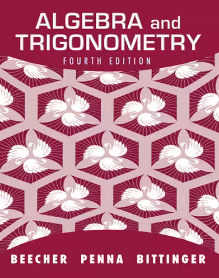 خرید و دانلود نسخه کامل کتاب Algebra and Trigonometry, 4th Edition