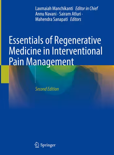 خرید و دانلود نسخه کامل کتاب Essentials of Regenerative Medicine in Interventional Pain Management
