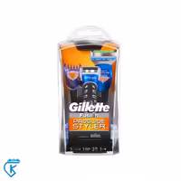 خود تراش ژیلت استایلر Fusion همراه ریش تراش برقی سه کاره Gillette fusion proglide styler