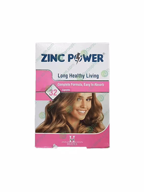 کپسول زینک پاور هولیستیکا 32 عدد – Holistica Zinc Power 32 Caps