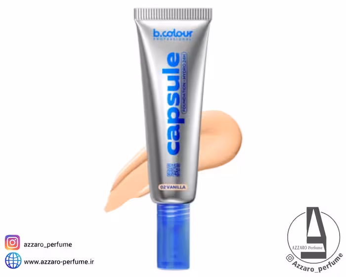 کرم پودر 24 ساعته آبرسان بی کالر رنگ Vanilla شماره 02 حجم 35 میل