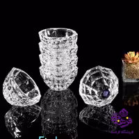 پیاله اکوامارین کادو نوری (6دک)