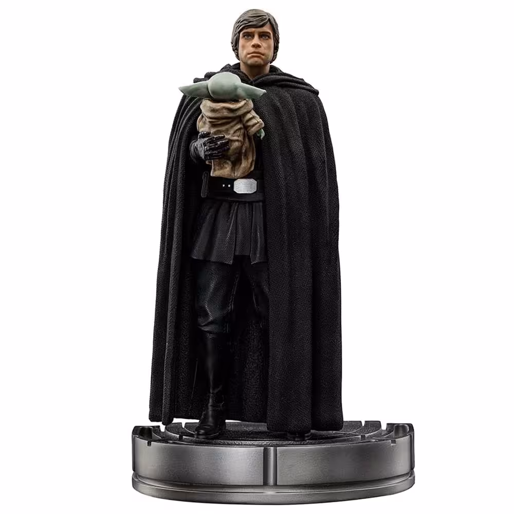 فیگور مندلورین و بیبی یودا The Mandalorian Luke Skywalker and Grogu 1/10