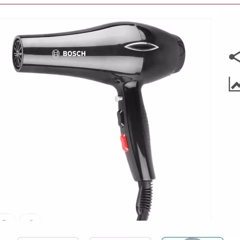 سشوار خانگی بوش مدل bosch 9000w حرفه ایی AN1221