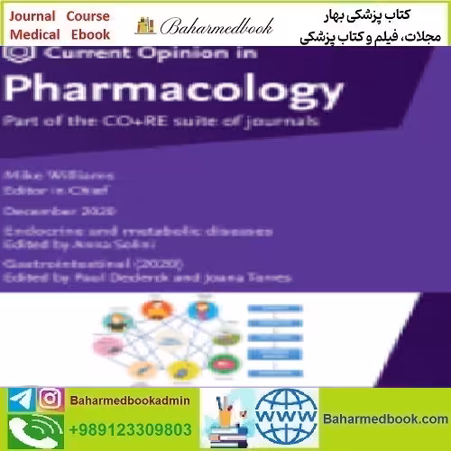 Current Opinion in Pharmacology Volume 50 to 55 2020