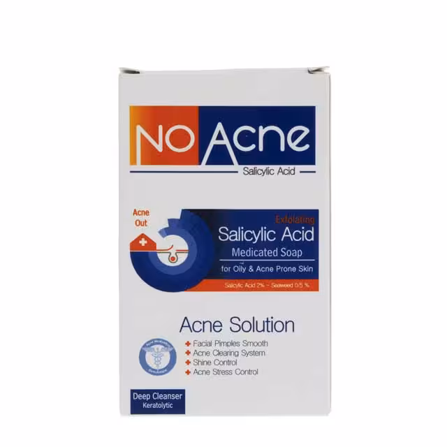 صابون شستشو نو آکنه مدل Salicylic Acid وزن 100 گرمی