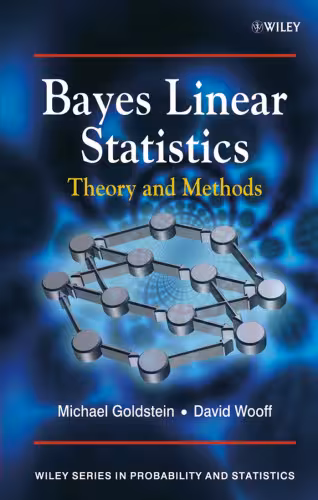 خرید و دانلود نسخه کامل کتاب Bayes linear statistics: theory and methods