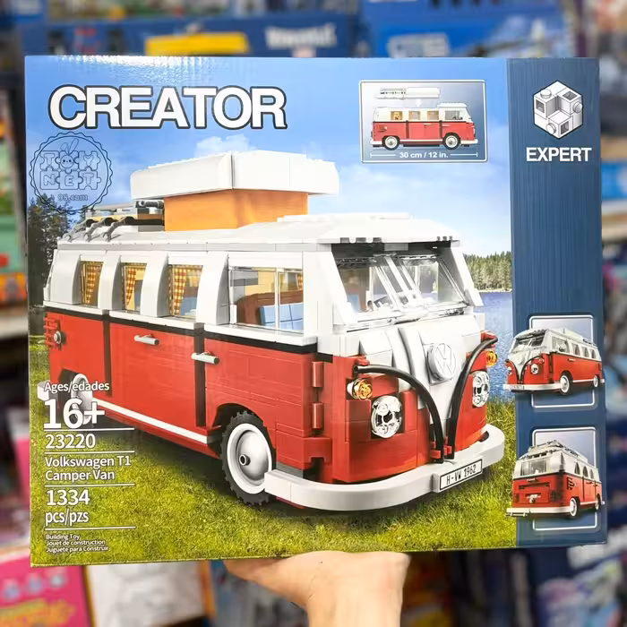 لگو ماشین فولکس ون 1332 قطعه ای کد 23220