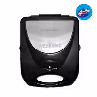 ساندویچ ساز ویکند مشکی مدل WKS-1050G