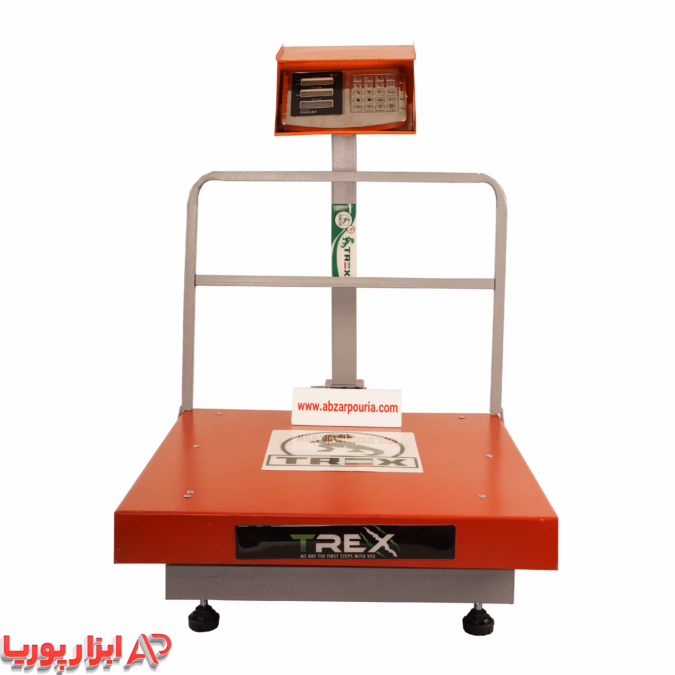 باسکول 800 کیلویی کمری بدنه تیرکس 70*70