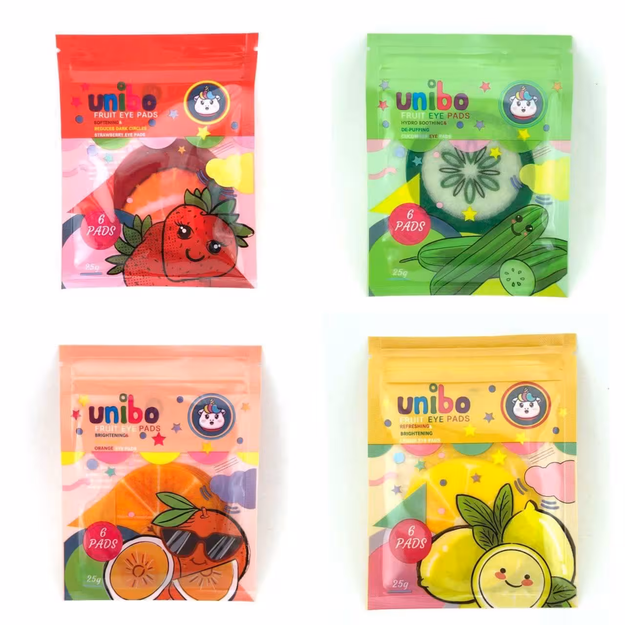 پچ زیر چشم میوه ایی 6 عددی