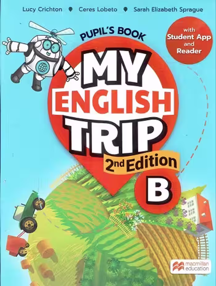 (رحلی رنگی) My English Trip B – 2nd Edition کتاب