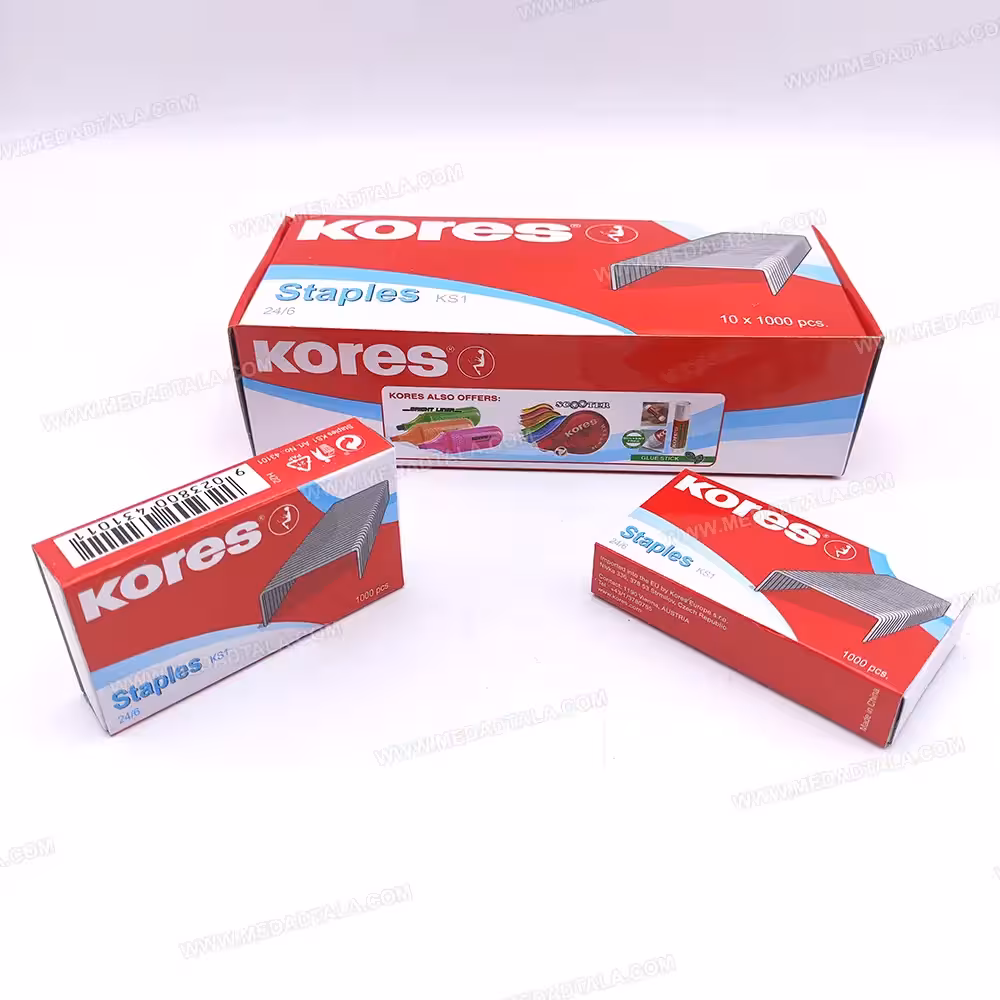سوزن منگنه بزرگ سایز 24/6 کورس KORES KS1
