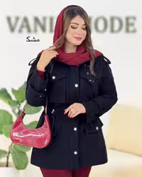 مانتو بارونی وانیلا جنس تی سی