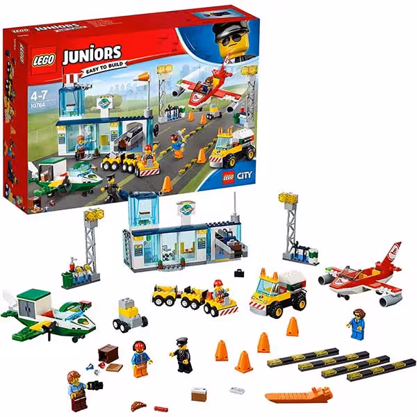 لگو Junior مدل City Central Airport 10764