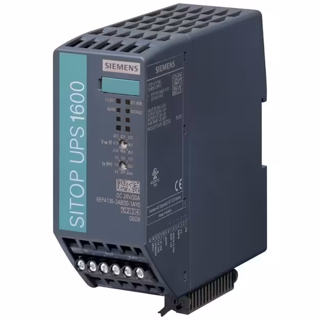 پاور منبع تغذیه UPS1600 تک فاز/ 20 آمپر 24 ولت DC زیمنس