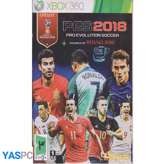 بازی فوتبال PES 2018 برای XBOX 360