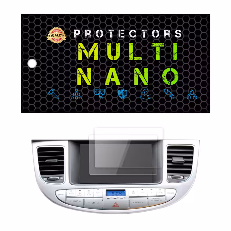 محافظ صفحه نمایش خودرو مولتی نانو مدل X-S2N مناسب برای هیوندا Genesis 2011 - 2013 بسته دو عددی | چاوه
