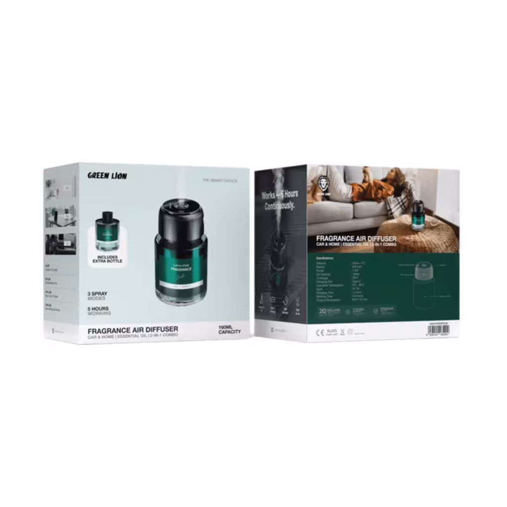 خوش بو کننده هوا 2 در 1 گرین Green lion fragrance air diffuser 2in1 combo