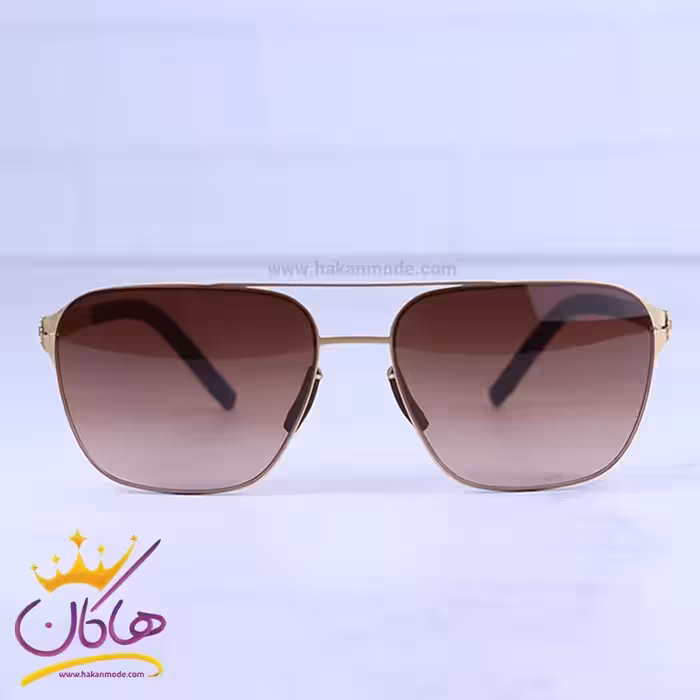 عینک آفتابی مردانه آیس برلین طلایی مدل JONATHAN L/1