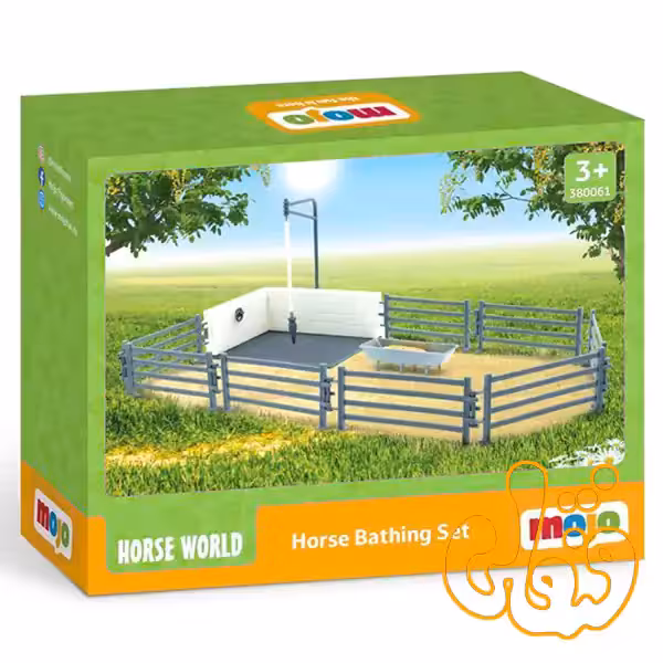 ست فضای حمام اسب Horse Bathing Set 380061