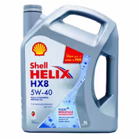 روغن موتور شل هلیکس مدل 5w-40 HX8