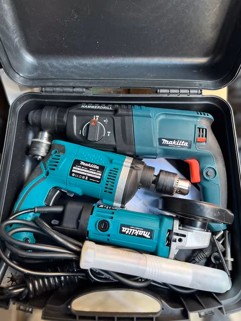 کیت 3 کاره دریل، مینی فرز و بتن کن طرح ماکیتا مدل M3