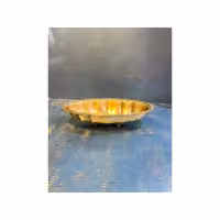 آجیل خوری برنجی قایقی گلریز 7944