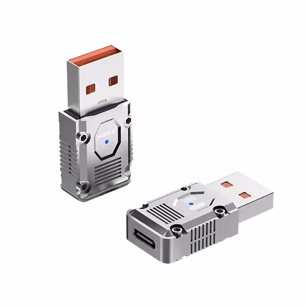 مبدل USB OTG به تایپ سی H9 هیسکا HISKA