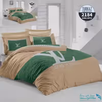 روتختی طرح برند لویی ویتون دو نفره برند Turkaz کد 2184