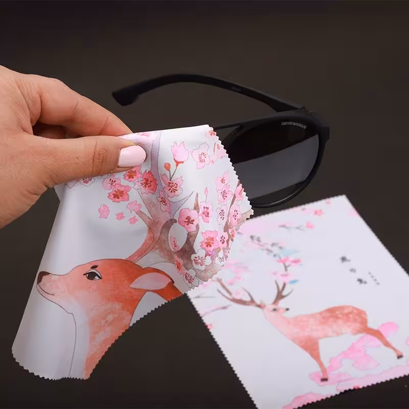 دستمال عینک میکرو فیبر