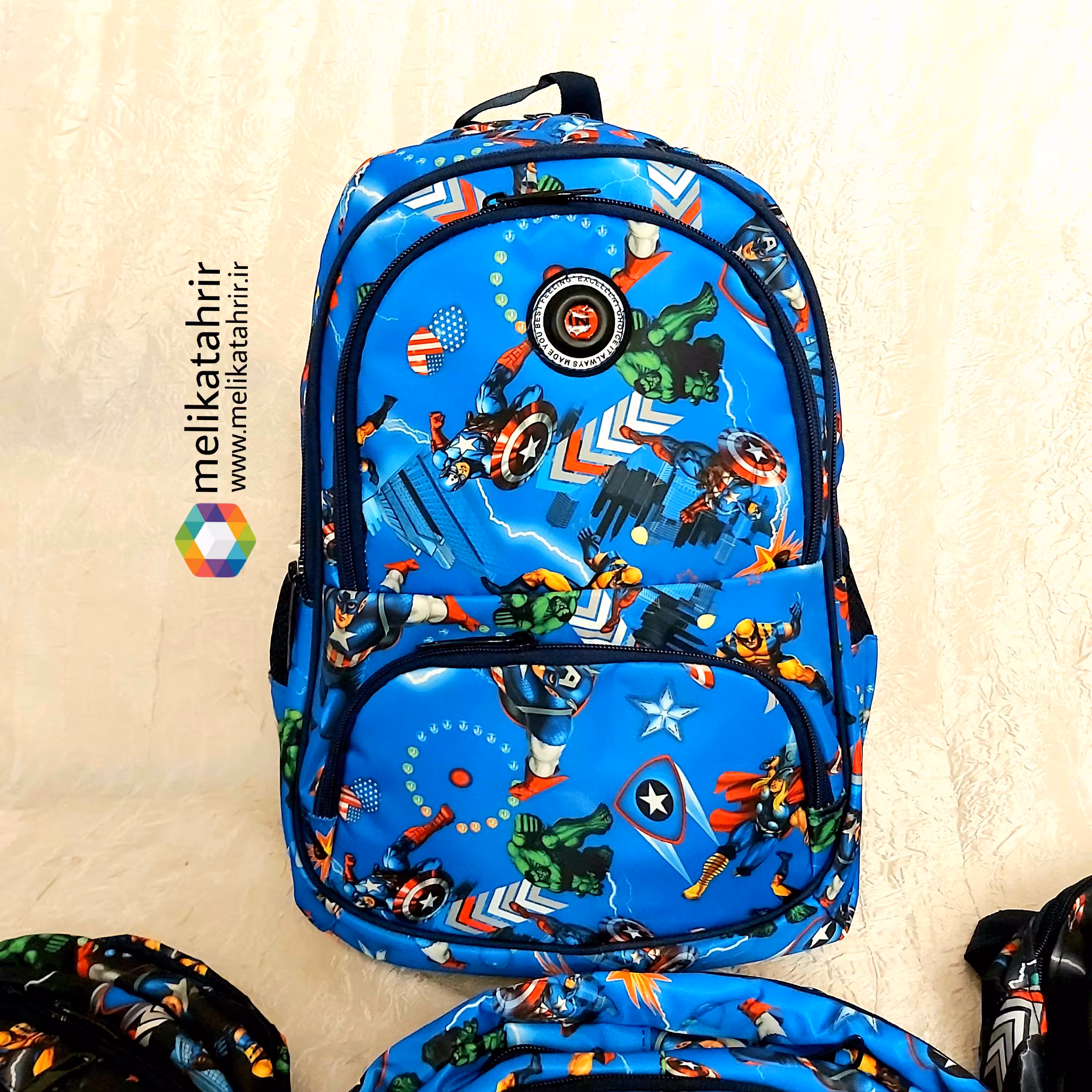 کوله پشتی پسرانه طرح کاپیتان آمریکا
