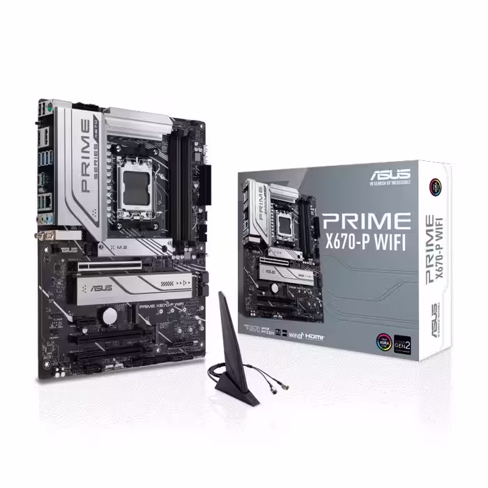 مادربرد ایسوس مدل PRIME X670-P WIFI با سوکت پردازنده AM5