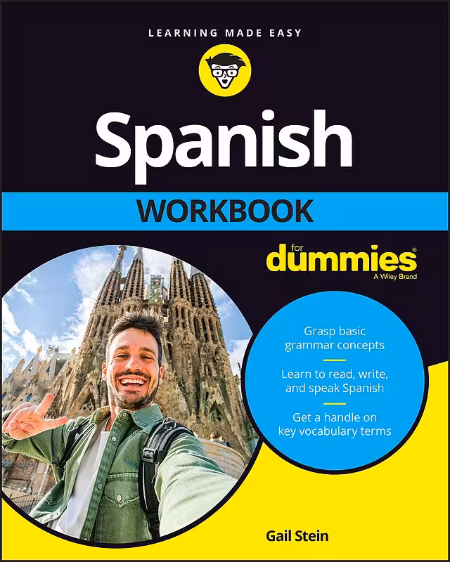 خرید کتاب تمرین گرامر اسپانیایی Spanish Workbook For Dummies