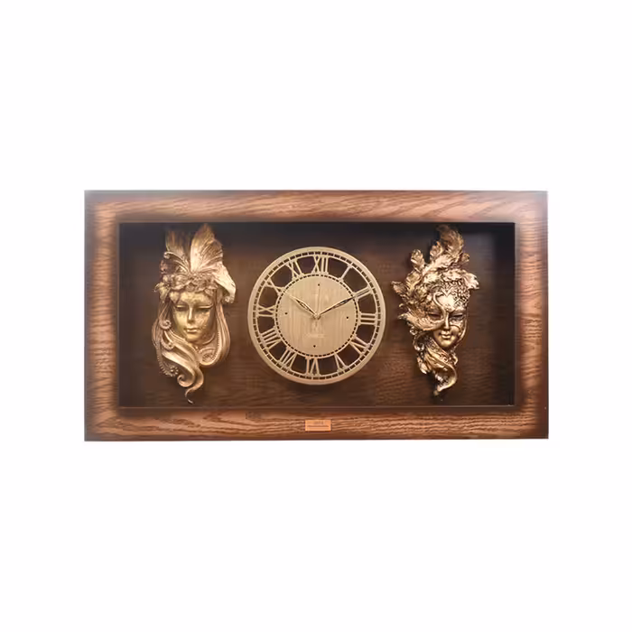 تابلوساعت 115 قهوه ای آرتا