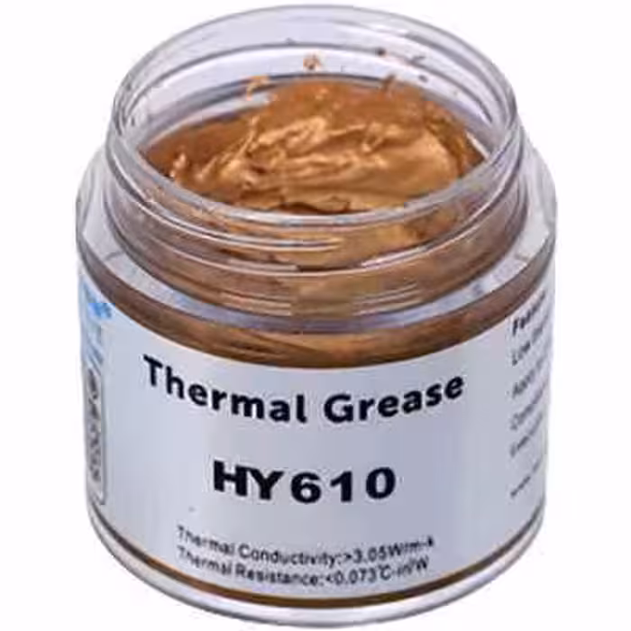 خمیر سیلیکون طلایی قوطی HY610