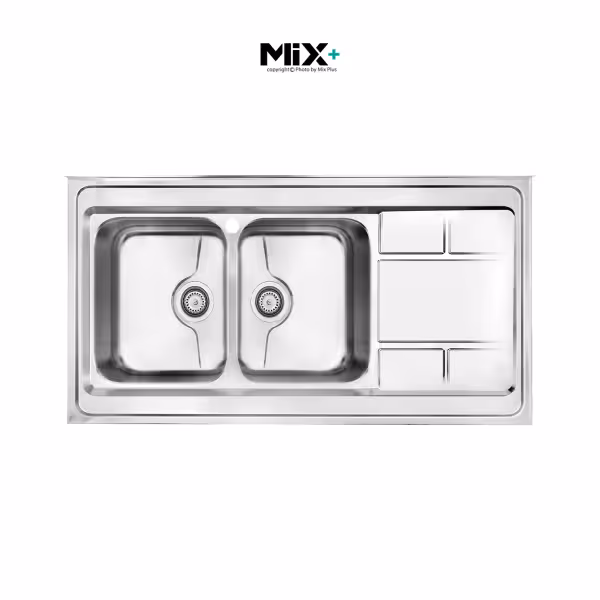 سینک ظرفشویی میکس پلاس مدل 9052P