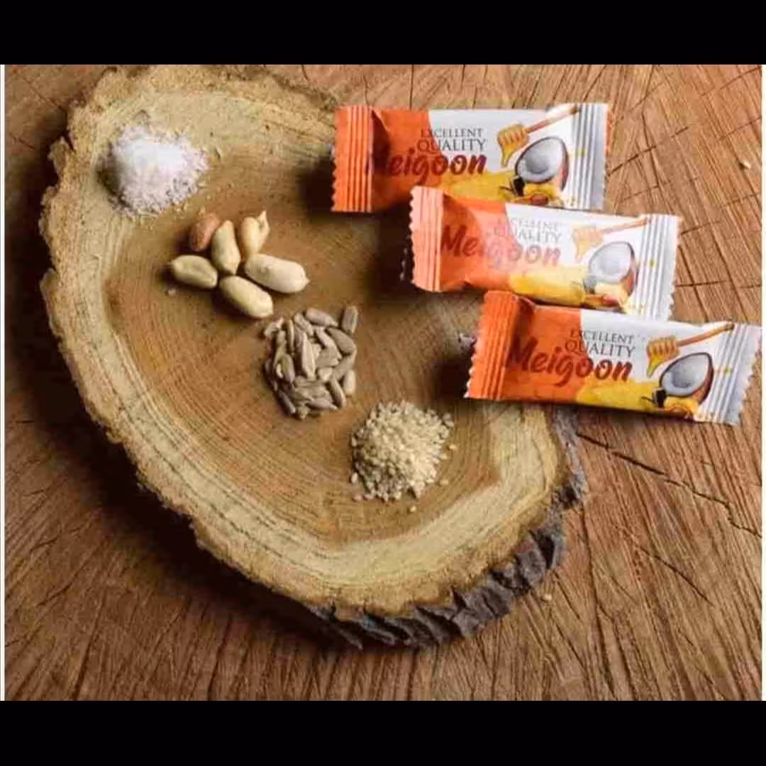 شکلات کنجد عسلی میگون (500گرمی)