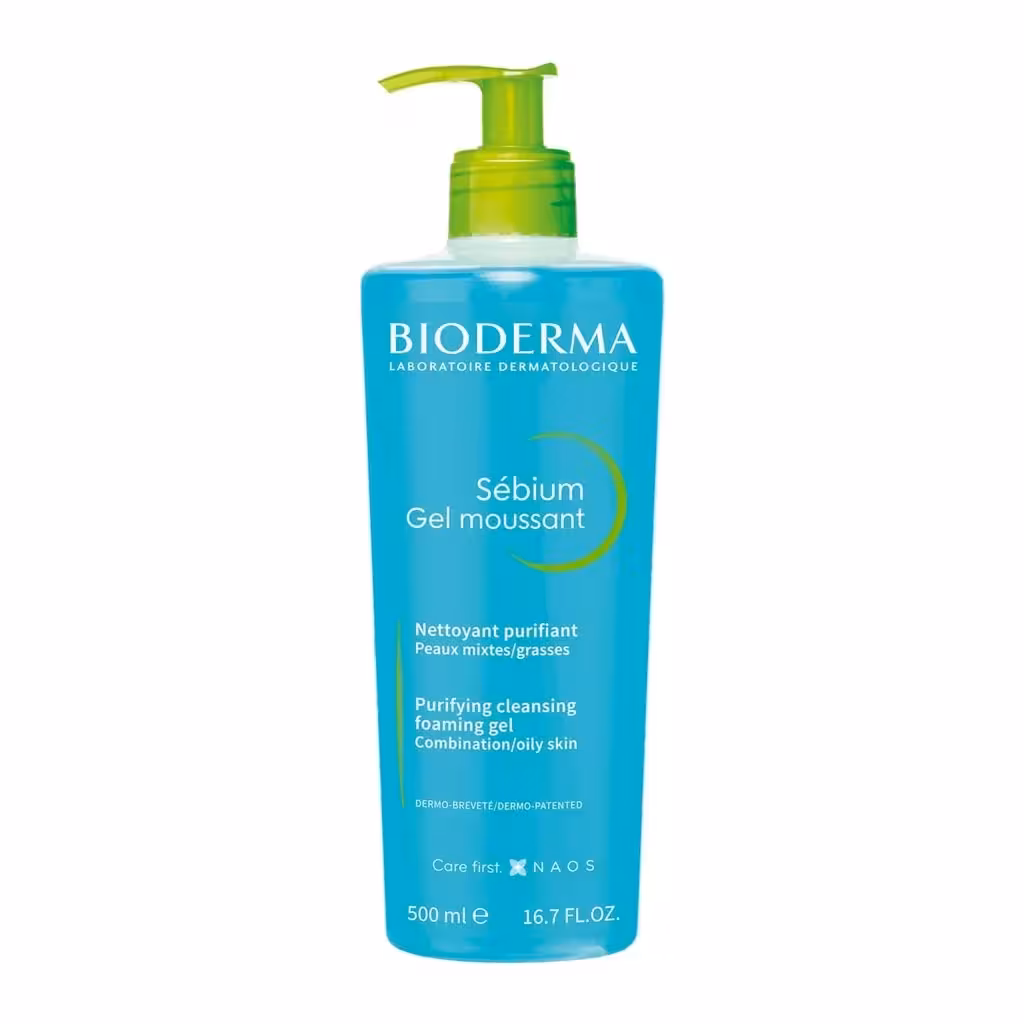 ژل فوم پاک کننده سبیوم بایودرما 500 میلی لیتر